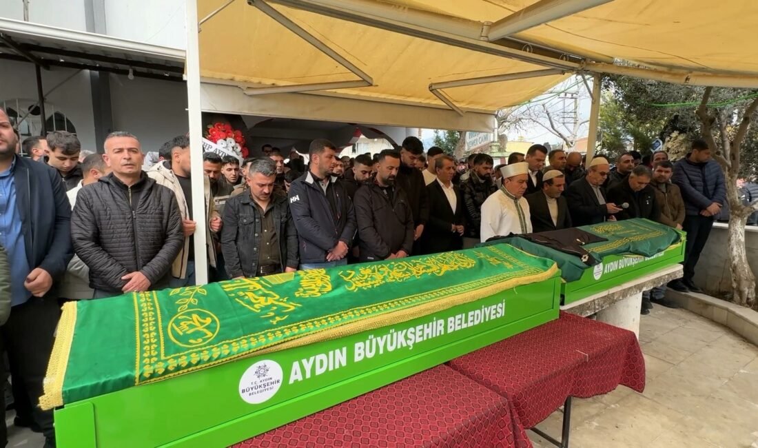 KARDEŞLER SON YOLCULUKLARINA UĞURLANDI Aydın'da Umut Kuru tarafından işlettikleri fırında