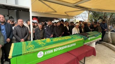 KARDEŞLER SON YOLCULUKLARINA UĞURLANDI Aydın'da Umut Kuru tarafından işlettikleri fırında