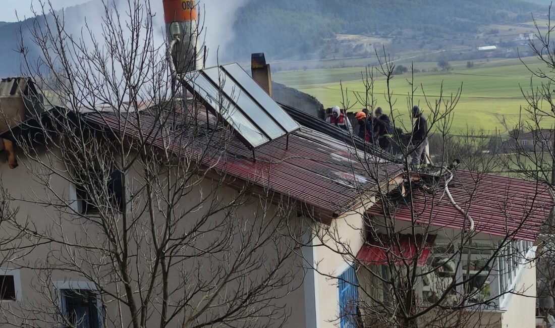 Murat ÖZELCİ/EFLANİ (Karabük), (DHA)- KARABÜK’ün Eflani ilçesinde iki katlı evde