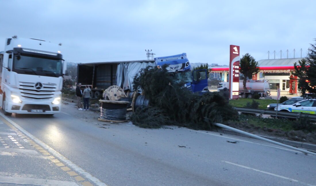 Gökhan İÇKİLLİ / SAMSUN, (DHA)- SAMSUN’un İlkadım ilçesinde freni boşalan