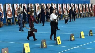 SAMSUN, (DHA)- GELENEKSEL Türk Okçuluk Gençler ve Büyükler Salon Puta
