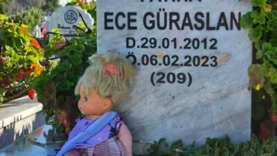 Alican GÜMÜŞ/HATAY, (DHA)-KAHRAMANMARAŞ merkezli 6 Şubat depremlerinde hayatını kaybedenlerin defnedildiği