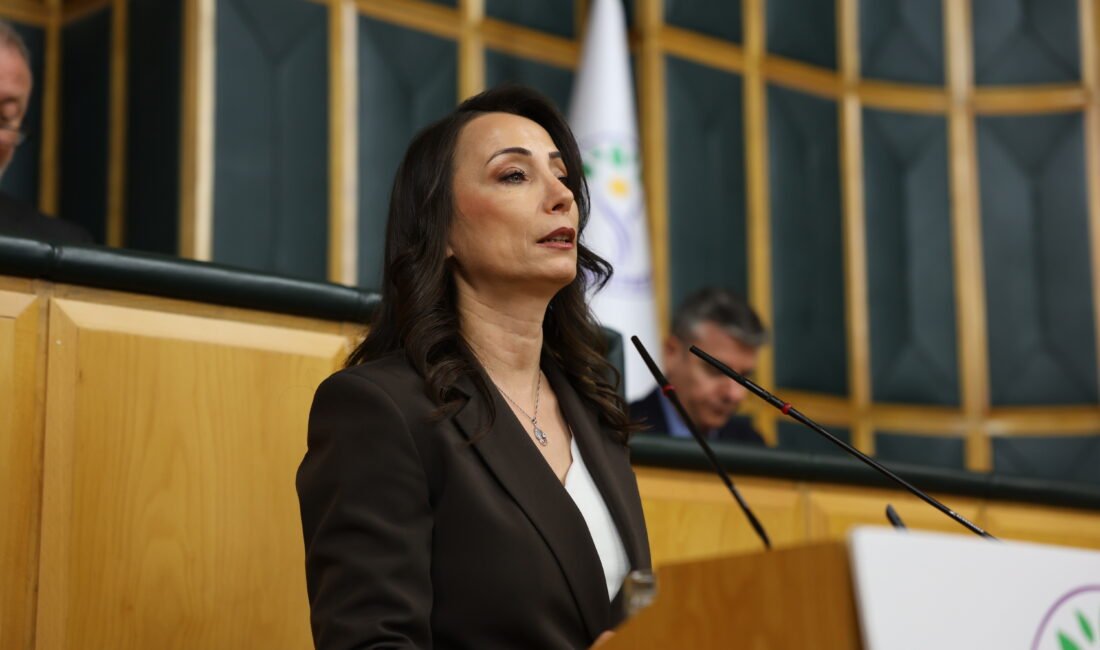 ANKARA, (DHA)- DEM Parti Eş Genel Başkanı Tülay Hatimoğulları, "Barış