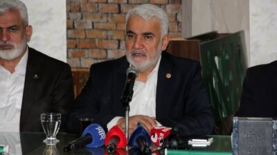 Aziz ÖNAL/ BİNGÖL, (DHA)- HÜDA PAR Genel Başkanı Zekeriya Yapıcıoğlu,