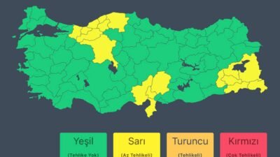 ANKARA, (DHA)- İÇİŞLERİ Bakanlığı, bugün 18 ilde etkili olması beklenen