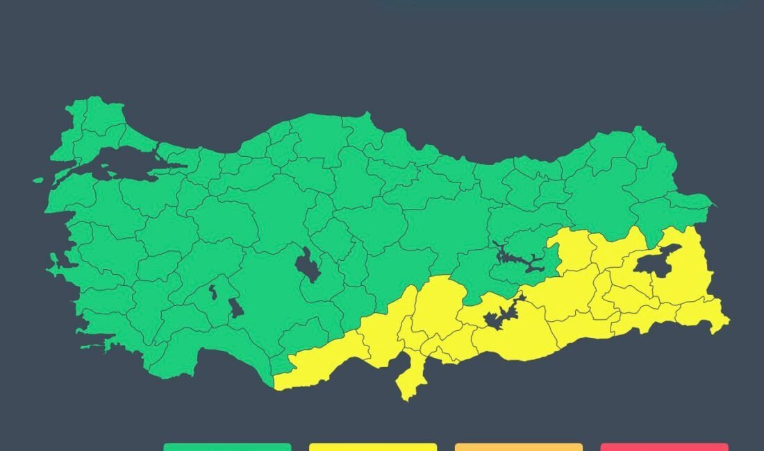 İçişleri Bakanlığı’ndan ‘sağanak’ ve ‘fırtına’ uyarısı Aliekber METE/ANKARA, (DHA)- İÇİŞLERİ Bakanlığı, yurdun bazı kesimlerinde bugün ve