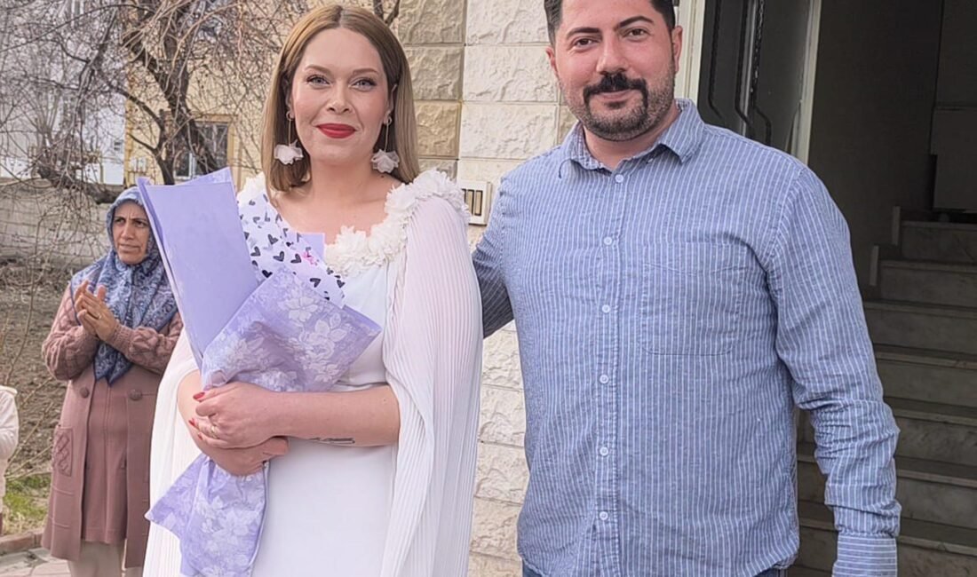 Özkan AYDIN/IĞDIR, (DHA)- NEVRUZ Bayramı kutlamaları kapsamında Iğdır’da nişanlı ve