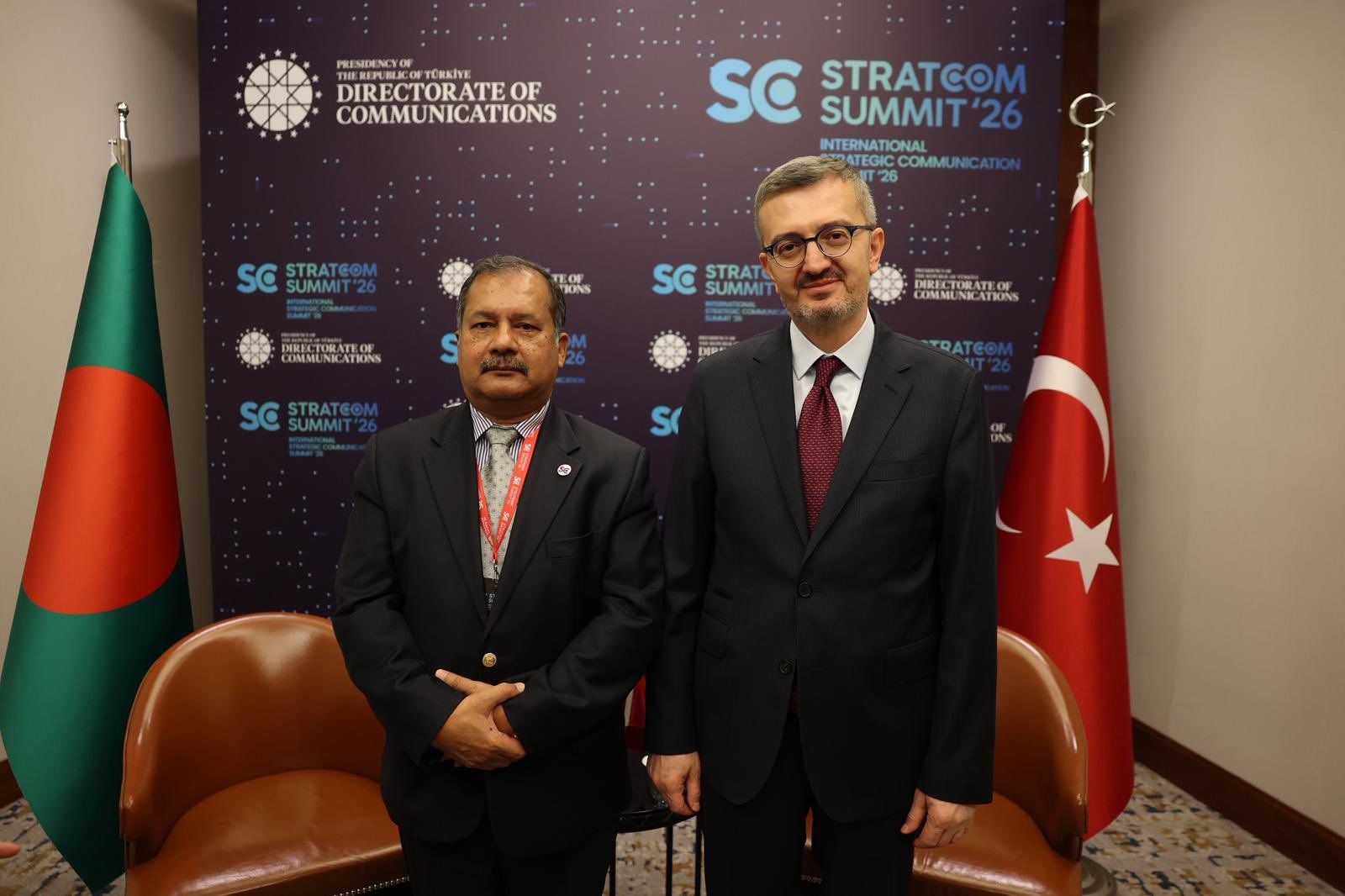 ANKARA, (DHA)- CUMHURBAŞKANLIĞI İletişim Başkanı Burhanettin Duran, Uluslararası Stratejik İletişim