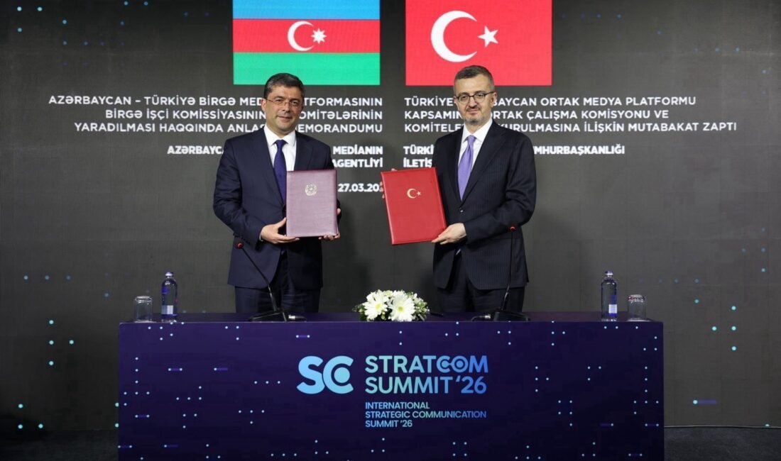 İletişim Başkanlığı ile Azerbaycan Medya Kalkınma Ajansı arasında mutabakat zaptı imzalandı ANKARA, (DHA)- CUMHURBAŞKANLIĞI İletişim Başkanlığı ile Azerbaycan Cumhuriyeti Medya Kalkınma