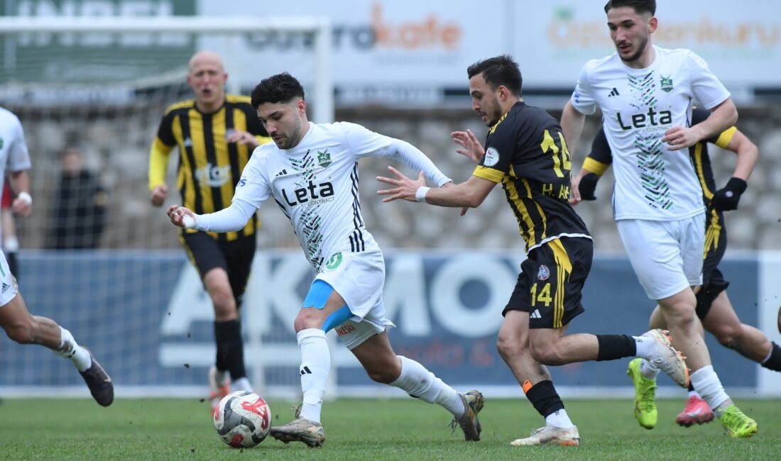 İnegöl Kafkas Spor Kulübü- Beykoz İshaklı Spor Faaliyetleri: 1-0 Yavuz YILMAZ/İNEGÖL (Bursa), (DHA)- STAT: İnegöl İlçe HAKEMLER: Yasin Kalcıoğlu,