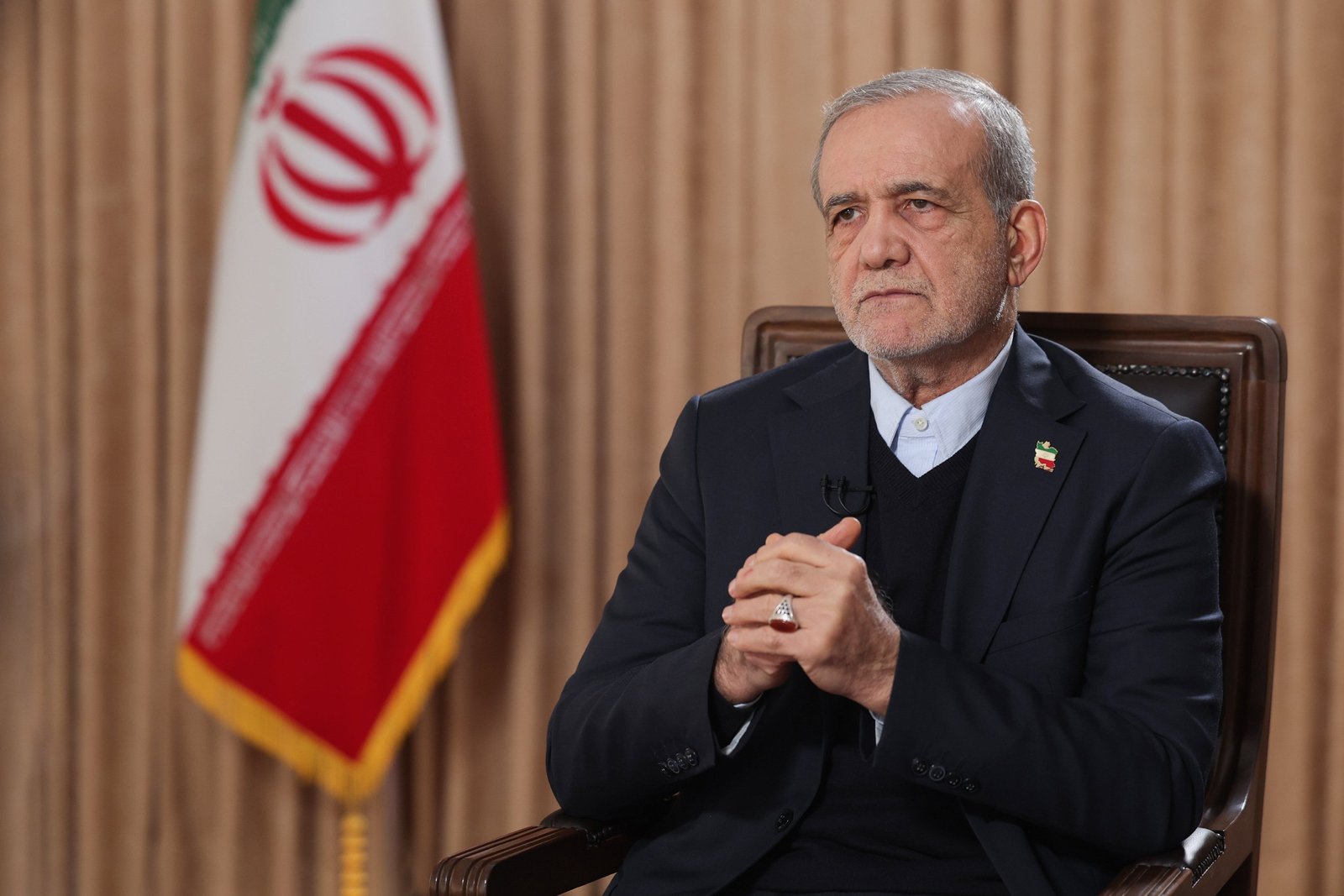 İRAN, (DHA) - İRAN Cumhurbaşkanı Mesud Pezeşkiyan, İsrail ordusunun düzenlediği