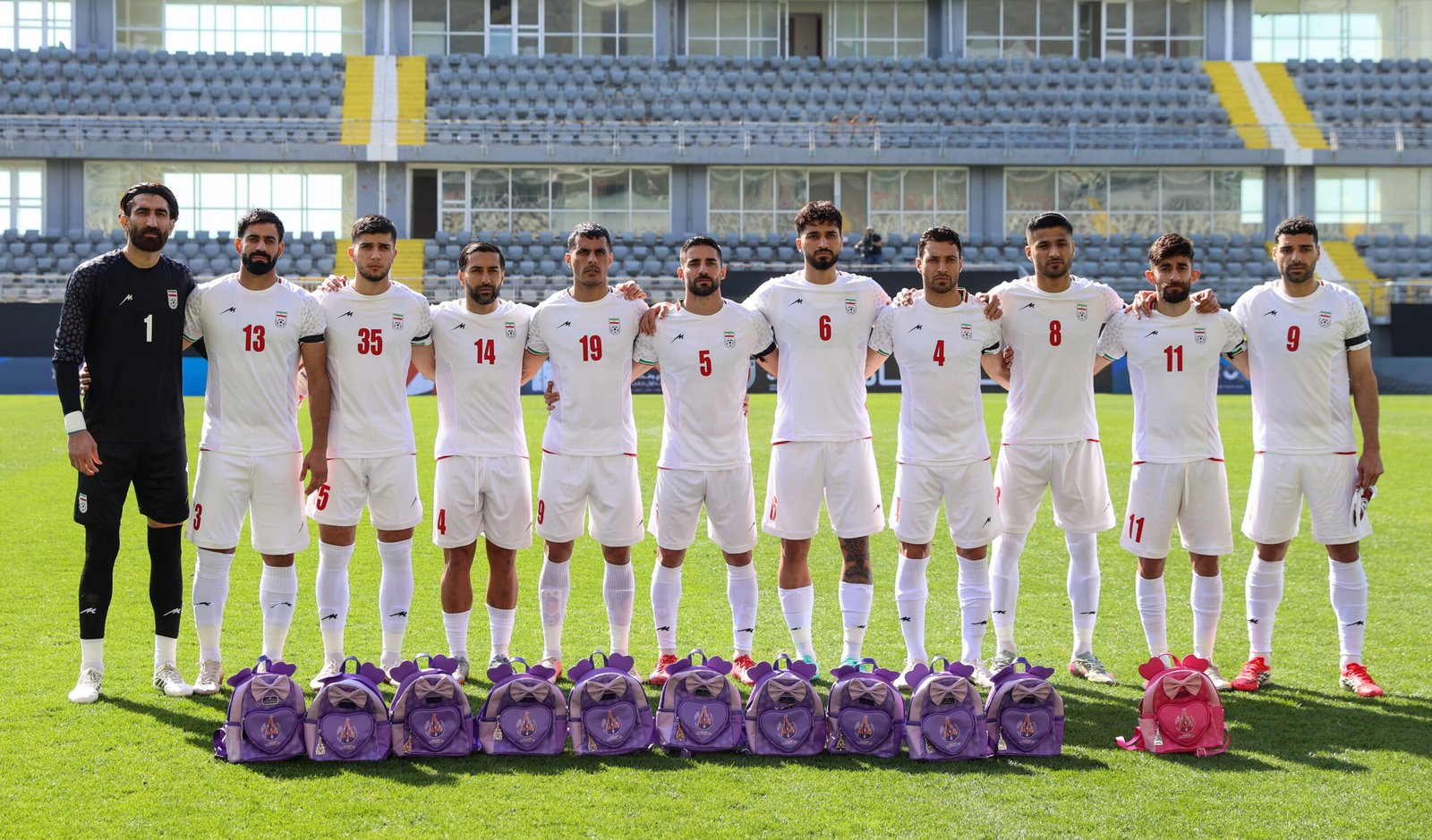 Semih ERSÖZLER-Namık Kemal KILINÇ/ANTALYA, (DHA)- ANTALYA'da kamp yapan İran Milli