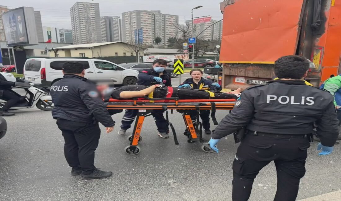 Mert ORDU/İSTANBUL,(DHA)- ATAŞEHİR’de ters şeritten ilerleyen skuter sürücüsüne İBB'ye ait