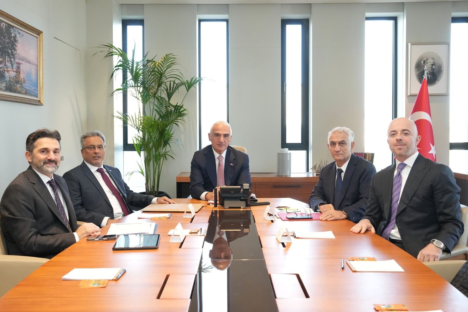 İSTANBUL, (DHA)- KÜLTÜR ve Turizm Bakanı Mehmet Nuri Ersoy, turizm