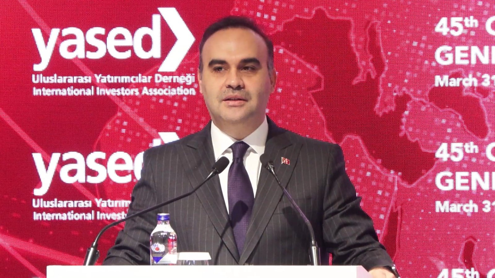 Canan İLARSLAN-Hadican EROL/İSTANBUL, (DHA)-Uluslararası Yatırımcılar Derneği (YASED) 45. Olağan Genel