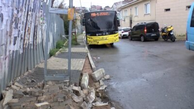 İsa ALMAÇAYIR / İSTANBUL, (DHA)- BEYKOZ'da yağışlı havanında etkisiyle kayganlaşan