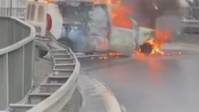 Uğur Samet AVCI- Vehbi DEMİR/İSTANBUL,(DHA)- ESENYURT TEM Otoyolu Ispartakule ayrımında