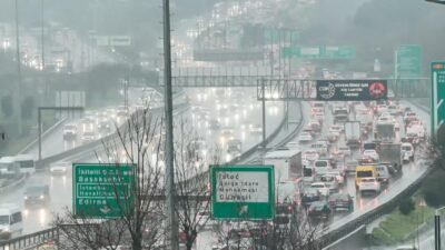 Harun ŞAHBAZOĞLU / İSTANBUL, (DHA) - İSTANBUL'da sağanak yağışın da