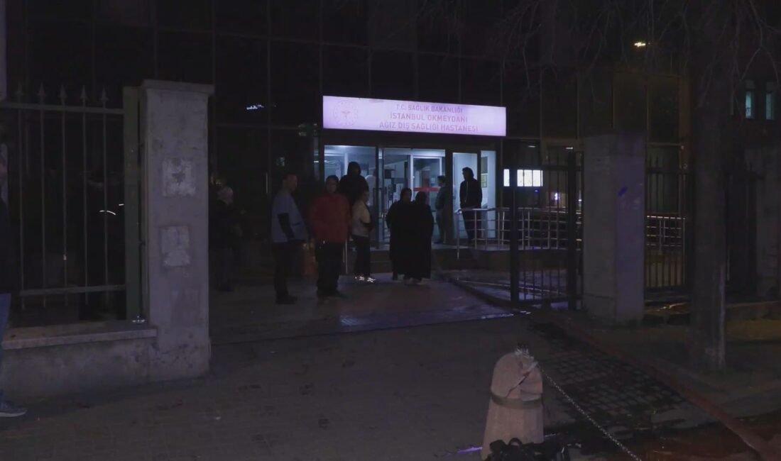 Harun ŞAHBAZOĞLU- Doğan Can CESUR/İSTANBUL,(DHA)- KAĞITHANE Okmeydanı Ağız ve Diş