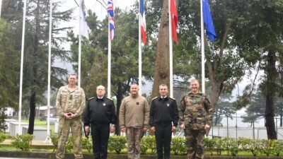 İSTANBUL (DHA) Çok uluslu kuvvet kapsamında görev yapan komutanlar, İstanbul’da