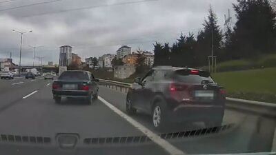 Mert ORDU/İSTANBUL, (DHA) - Ümraniye’de trafikte tartıştığı sürücünün önünü kesip