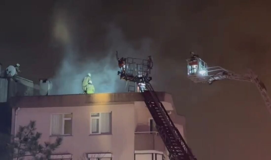 Mehmet Kaan KURT/İSTANBUL,(DHA) - ÜSKÜDAR’da site içerisinde bulunan 5 katlı