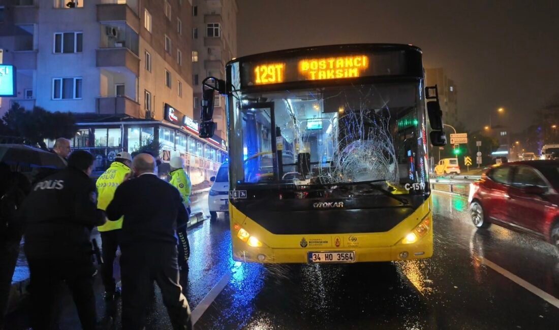 Mert ORDU/İSTANBUL,(DHA)- ÜSKÜDAR'da caddede kırmızı ışıkta yolun karşısına geçmek isteyen