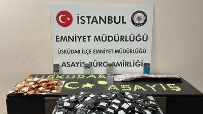 İSTANBUL, (DHA) - ÜSKÜDAR'da uyuşturucu ticaretinin önlenmesine yönelik düzenlenen operasyonda