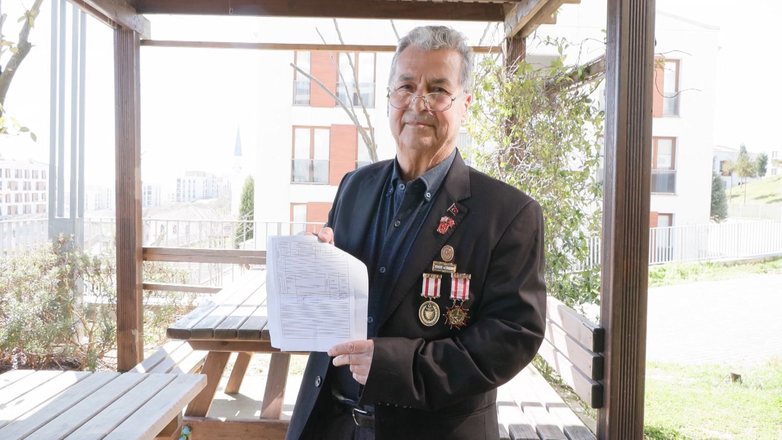 Canan İLARSLAN/İSTANBUL (DHA)- İSTANBUL’ da yaşayan harp malulü gazi Nejdet