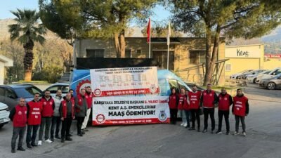 Yağmur ÖNGÜN/İZMİR, (DHA)-İZMİR'in Karşıyaka Belediyesi iştiraki Kent A.Ş.'de çalışan ve