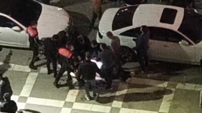 Ömer ŞULUL/ ŞANLIURFA, (DHA)- ŞANLIURFA’da yüzlerini kar maskesiyle kapatan motosikletli