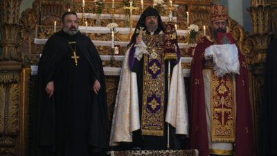 Furkan KAVUKLU/KAYSERİ, (DHA)- KAYSERİ’nin Melikgazi ilçesindeki Surp Krikov Lusavoriç Kilisesi’nde