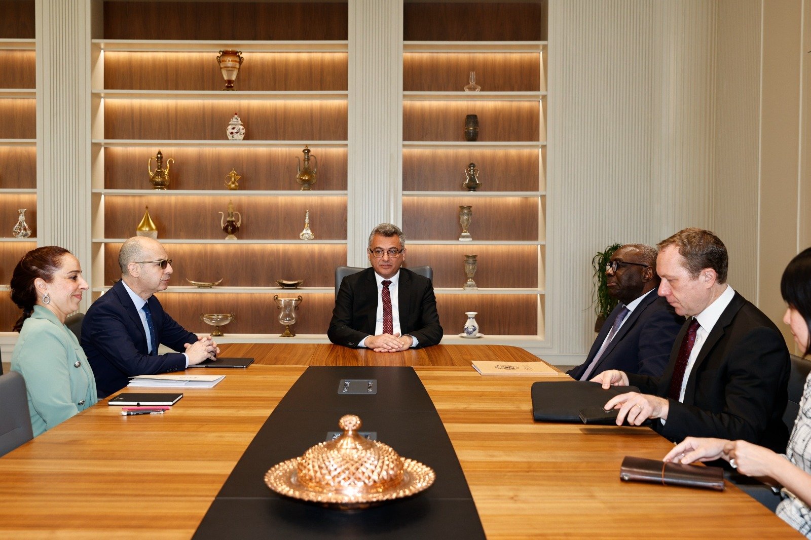 KKTC Cumhurbaşkanı Erhürman, BM Genel Sekreteri’nin Kıbrıs Özel Temsilcisi Diagne’yi kabul etti Emir Abdurrahman BULUT / KKTC, (DHA) - KUZEY Kıbrıs Türk