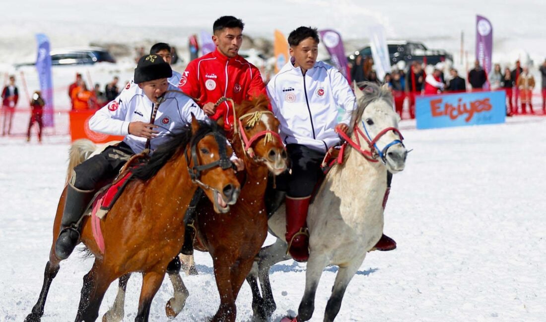 ‘Kökbörü Oyunları Erciyes 2026’ Erciyes Kayak Merkezi’nde düzenlendi Samed Aydın SUN - Öykü GENÇ / KAYSERİ, (DHA)- KÖKBÖRÜ