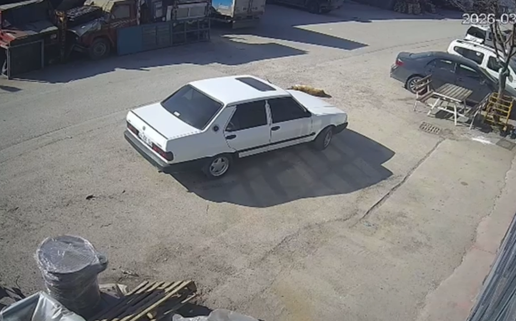 Oğuzhan EKE/BOLU, (DHA)-BOLU'da yerde yatan köpeğin üzerinden arabası ile geçip,