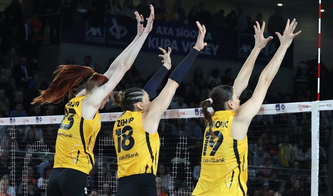 VakıfBank - Eczacıbaşı Dynavit: 3-1 İSTANBUL, (DHA)- SALON: Ankara VAKIFBANK: