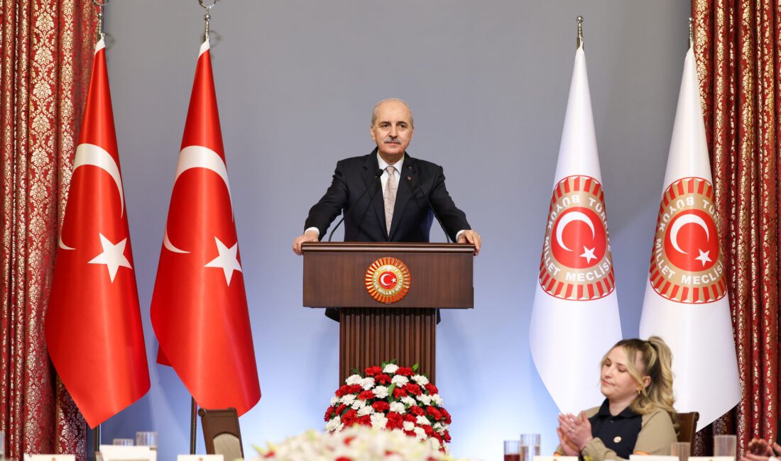 Aliekber METE- Emirhan YÜZÜGÜLDÜ/ ANKARA, (DHA)- TBMM Başkanı Numan Kurtulmuş,