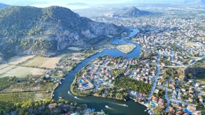 Cavit AKGÜN-Süleyman İLTER/ORTACA (Muğla), (DHA)- MUĞLA'daki Dalyan Kanalı, labirenti andıran