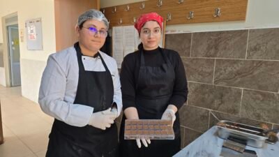 Alican GÜMÜŞ/HATAY, (DHA)-HATAY'ın Samandağ Zübeyde Hanım Mesleki ve Teknik Anadolu