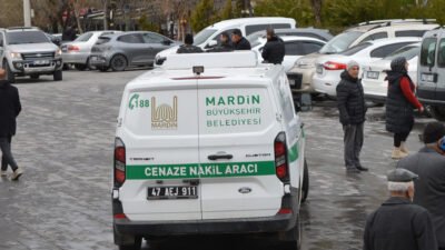 Salih KESKİN/YEŞİLLİ (Mardin), (DHA)- MARDİN’in Yeşilli ilçesinde yolun karşısına geçerken