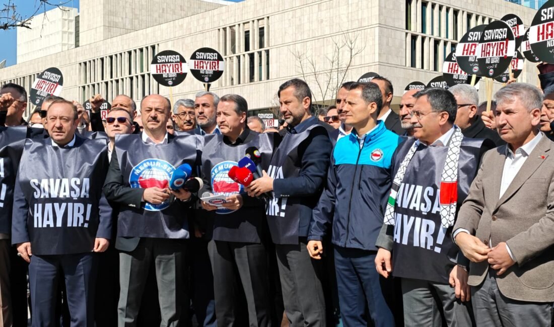 Kübra SONKAYA-Batuhan DURNAOĞLU/ANKARA, (DHA)- MEMUR Sendikaları Konfederasyonu (Memur-Sen) üyeleri, ABD