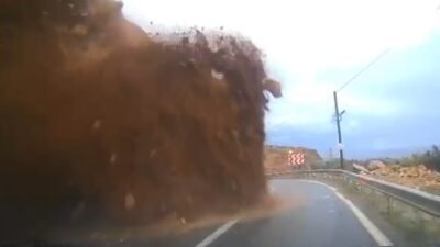 Erhan ZOBU/AYDINCIK (Mersin), (DHA)- MERSİN’in Aydıncık ilçesinde cipin dağdan kopan