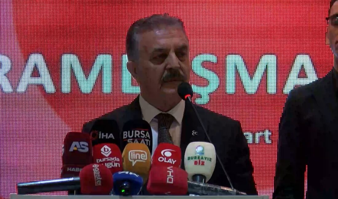 Yiğithan HÜYÜK/BURSA, (DHA)-MİLLİYETÇİ Hareket Partisi (MHP) Genel Sekreteri İsmet Büyükataman,