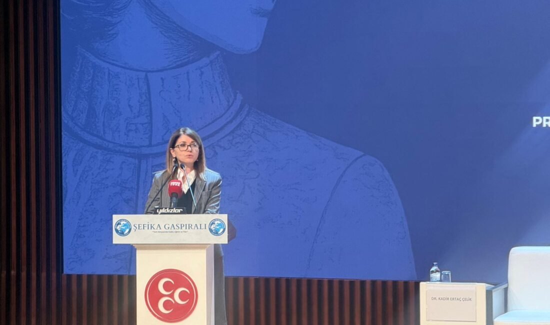 Aybala MELEK-Batuhan DURNAOĞLU/ANKARA, (DHA)- MHP Genel Başkan Yardımcısı Zühal Topcu,