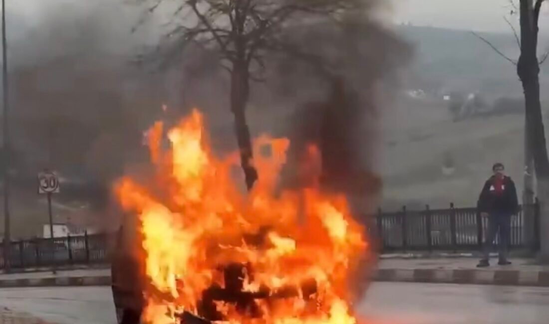 Murat ÖZELCİ/ SAFRANBOLU(Karabük), (DHA)- KARABÜK'ün Safranbolu ilçesinde seyir halindeyken motor