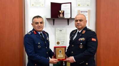 KUZEY MAKEDONYA, (DHA) - MSB İdare Hizmetleri Genel Müdür Yardımcısı