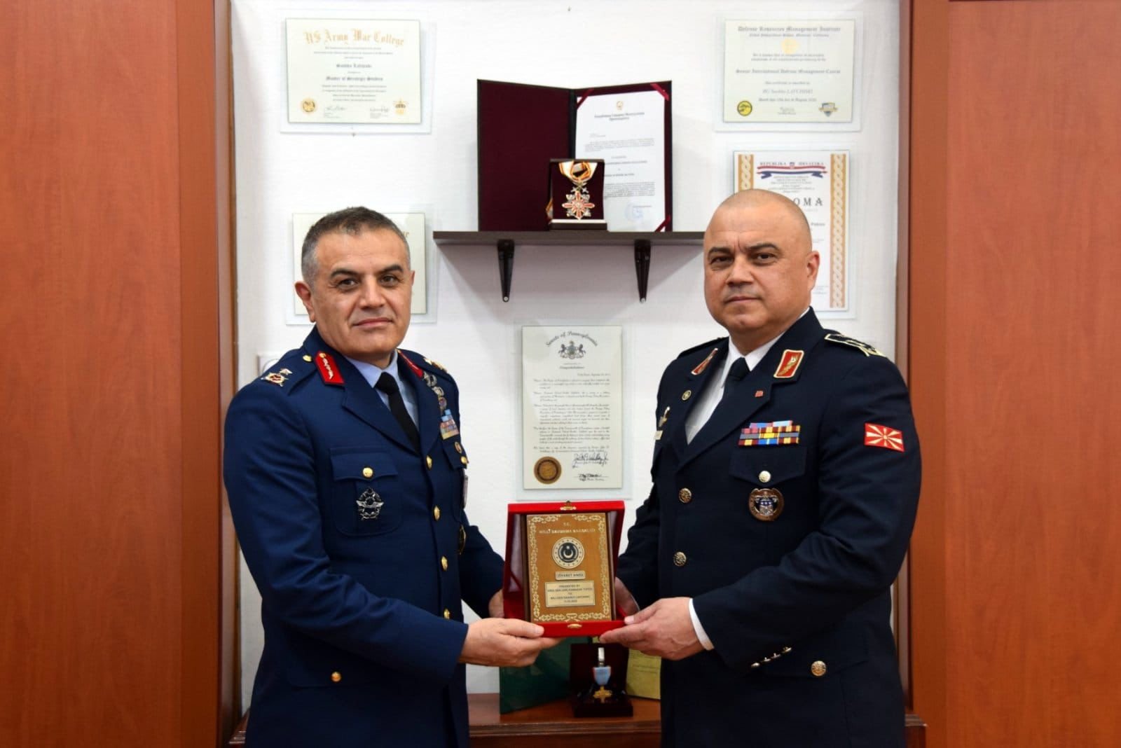 KUZEY MAKEDONYA, (DHA) - MSB İdare Hizmetleri Genel Müdür Yardımcısı