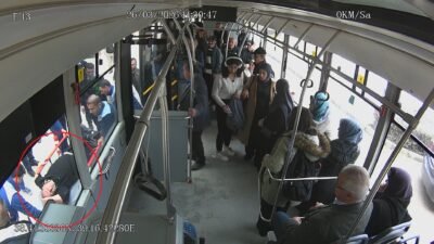 Tekin YALÇINKAYA/ELAZIĞ, (DHA)- ELAZIĞ'da belediye otobüsü şoförü Samet Babamir, kalp
