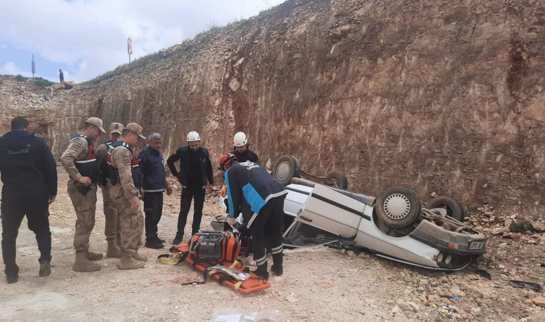 Ömer ŞULUL/ŞANLIURFA, (DHA)- ŞANLIURFA’da yol yapım çalışması nedeniyle açılan yaklaşık