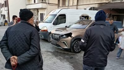 Muammer DAŞDELEN/ BEYPAZARI(Ankara), (DHA)- ANKARA'nın Beypazarı ilçesinde otoparktan çıkmaya çalıştığı
